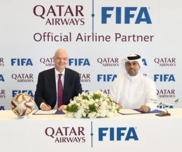 La FIFA renouvelle son partenariat avec Qatar Airways jusqu'en 2030