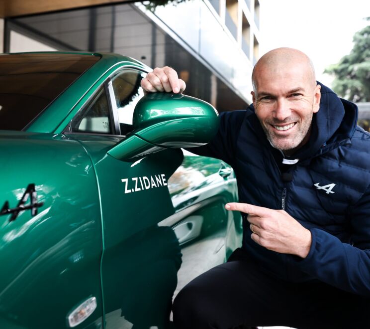 Formule 1 : Alpine active son partenariat avec Zinédine Zidane